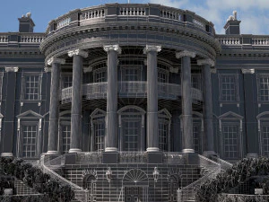 The White House USA 3D Model