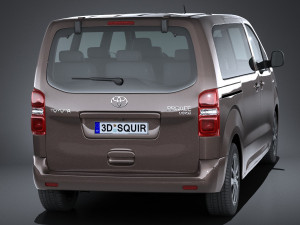 Toyota Ace Verso 2017 3D Model