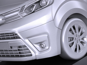 Toyota Ace Verso 2017 3D Model