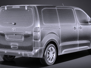 Toyota Ace Verso 2017 3D Model