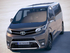 Toyota Ace Verso 4 portas 2018 Modelo 3D