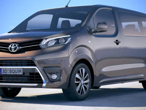 Toyota Ace Verso 4 portas 2018 Modelo 3D