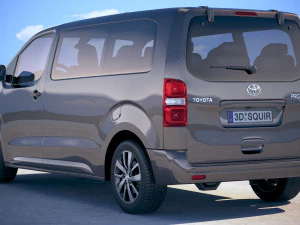 Toyota Ace Verso 4 portas 2018 Modelo 3D