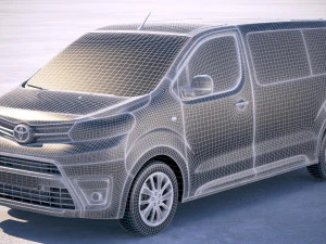 Toyota Ace Verso 4 portas 2018 Modelo 3D