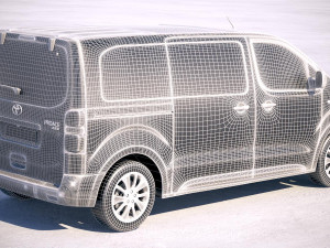 Toyota Ace Verso 4-door 2018 3D Model