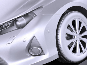 Toyota Auris Touring Sports 2015 vray 3D Model