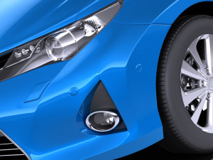 Toyota Auris 2015 vray Modelo 3D