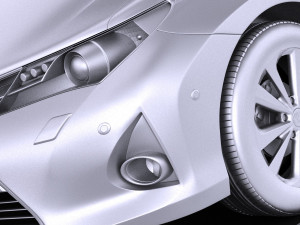 Toyota Auris 2015 vray Modelo 3D