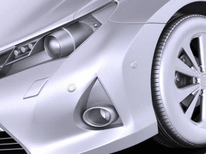 Toyota Auris 2015 vray 3D Model