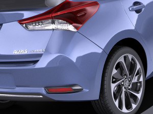 Toyota Auris 2018 vray 3D Модель