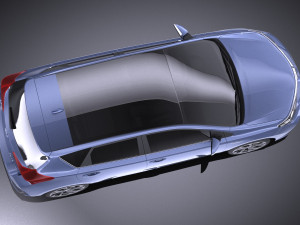 Toyota Auris 2018 vray 3D Модель
