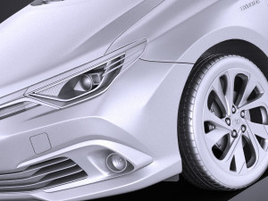 Toyota Auris 2018 vray 3D Модель