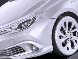 Toyota Auris 2018 vray 3D Model