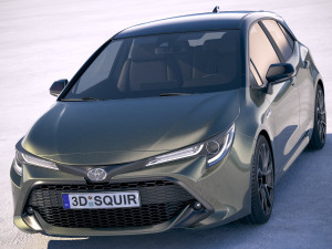 Toyota Auris 2019 3D 모델