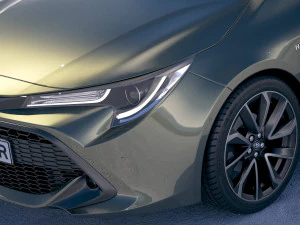 Toyota Auris 2019 3D Model