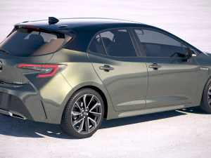 Toyota Auris 2019 3D Model