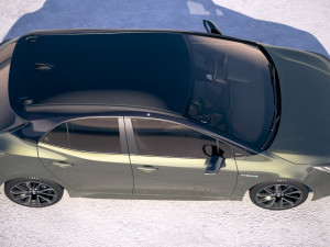 Toyota Auris 2019 3D 모델