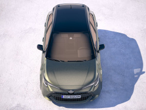 Toyota Auris 2019 3D 모델