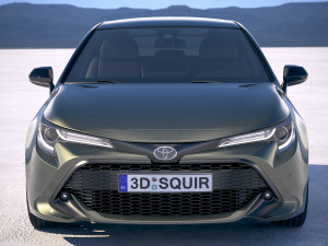Toyota Auris 2019 3D 모델