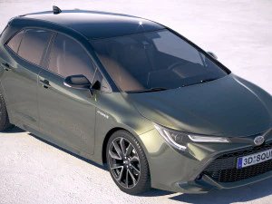 Toyota Auris 2019 3D Model