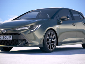 Toyota Auris 2019 3D 모델