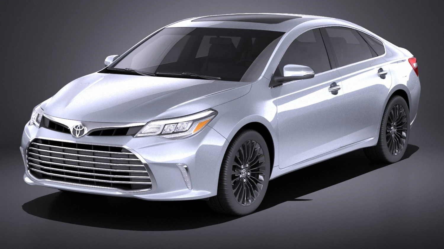 Toyota Avalon 2018 vray 3D Model .c4d .max .obj .3ds .fbx .stl .blend