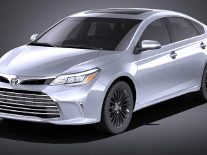 Toyota Avalon 2018 vray 3D Model
