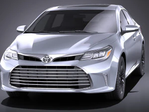 Toyota Avalon 2018 vray 3D Model