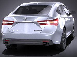 Toyota Avalon 2018 vray Modèle 3D