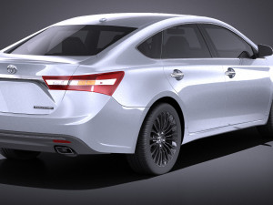 Toyota Avalon 2018 vray Modèle 3D
