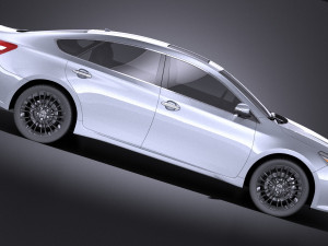 Toyota Avalon 2018 vray Modèle 3D