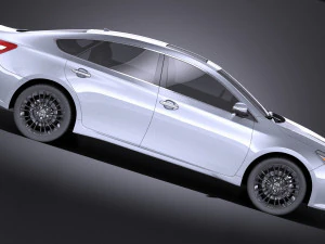 Toyota Avalon 2018 vray 3D Model