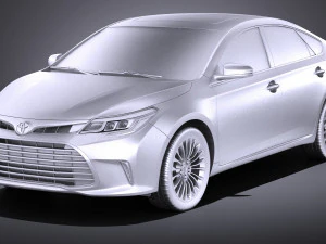Toyota Avalon 2018 vray 3D Model