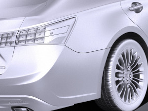 Toyota Avalon 2018 vray Modèle 3D