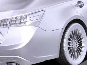 Toyota Avalon 2018 vray 3D Model