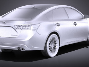 Toyota Avalon 2018 vray Modèle 3D