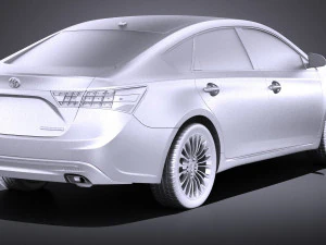 Toyota Avalon 2018 vray 3D Model