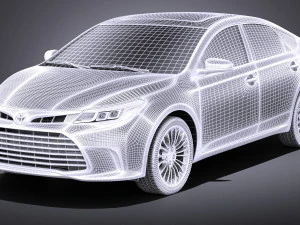 Toyota Avalon 2018 vray 3D Model