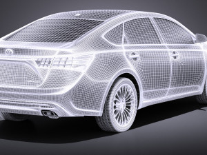Toyota Avalon 2018 vray Modèle 3D