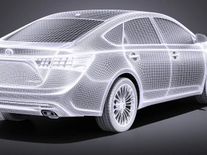 Toyota Avalon 2018 vray 3D Model