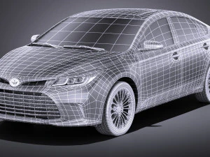 Toyota Avalon 2018 vray 3D Model