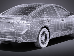 Toyota Avalon 2018 vray Modèle 3D