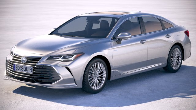 Toyota Avalon Hybrid 2019 Modelo 3D .c4d .max .obj .3ds .fbx .stl .blend