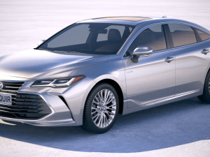 Toyota Avalon Hybrid 2019 3D-Modell
