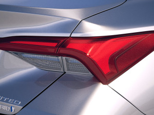 Toyota Avalon Hybrid 2019 Modelo 3D