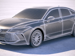 Toyota Avalon Hybrid 2019 Modelo 3D