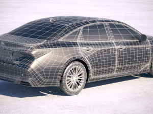 Toyota Avalon Hybrid 2019 Modelo 3D