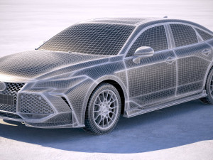 Toyota Avalon TRD 2020 3D Model