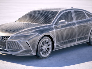 Toyota Avalon XSE V6 2019 3D Model