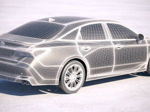 Toyota Avalon XSE V6 2019 3D Model